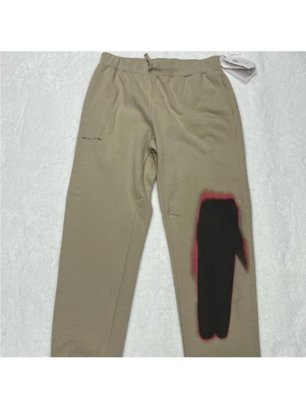 1017 ALYX 9SM Graphic Print Track Pants Beige Men’s XL